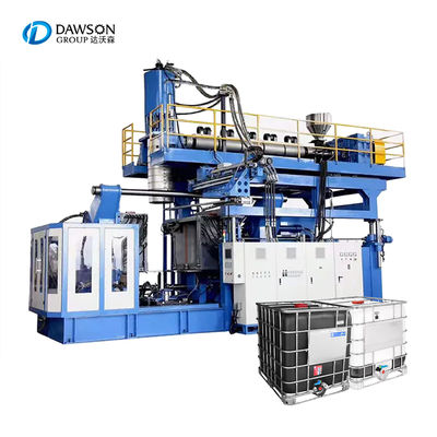 Αγορά 1000L τετραγωνική δεξαμενή χημική δεξαμενή μηχανή φυσήματος IBC μηχανή κατασκευής υψηλής ταχύτητας εκτόξευση HDPE μηχανή φυσήματος online manufacture