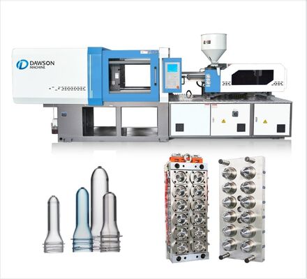 Αγορά 17000kg βάρος Υψηλής ταχύτητας μηχανή σφυρίματος με ένεση τύπου PET με 439g ανά δευτερόλεπτο online manufacture