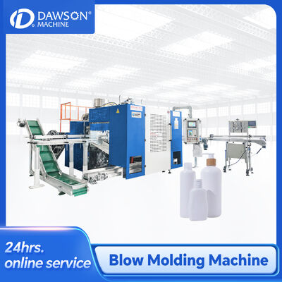 Αγορά Double Station Double Die Head Extrusion Blow Moulding Machine for Baby Powder Bottles 540ml online manufacture