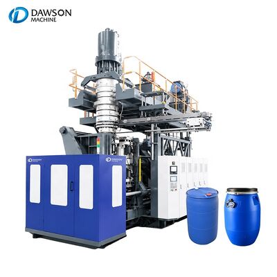 buy Υψηλής ποιότητας 200L Double Ring Blow Molding Machine Μηχανή κατασκευής πλαστικών βαρελιών για βιομηχανική συσκευασία online manufacture