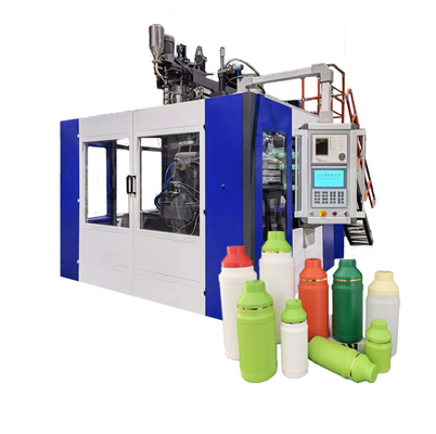 Μπουκάλια γάλακτος ενιαίων σταθμών μηχανών σχηματοποίησης χτυπήματος εξώθησης πλαστικών εμπορευματοκιβωτίων 4zone