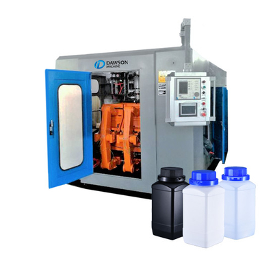 Μικρά ενιαία επικεφαλής μπουκάλια γάλακτος μηχανών σχηματοποίησης χτυπήματος εξώθησης πλαστικών εμπορευματοκιβωτίων