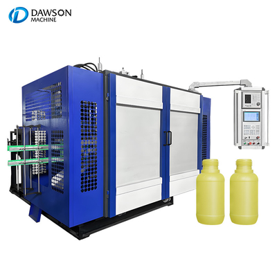 Δύο σταθμούς 500ml 1L πλαστικό μπουκάλι εκχύλισμα μηχανή χύτευσης