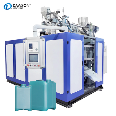 Πλήρως αυτόματη HDPE 5L 10L Διπλή Σταθμός Διπλή Κεφαλή Τυποποίησης Jerry Can Extrusion Blow Molding Machine