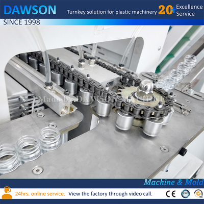 500ml 1000ml Διαφανές PET μπορεί να κάνει blow molding μηχανή πλήρως αυτόματη