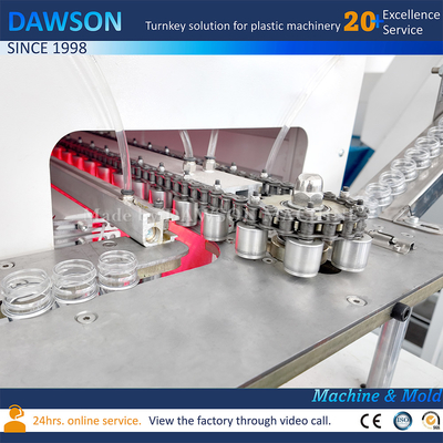 1000 ml Διαφανής Τροφικής Τροφίμων PET Can Plastic Jar Bottle Blow Molding Machine