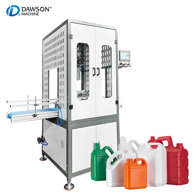 Αυτόματο πλαστικό 5L 10L 20L Jerrycan τύμπανο μπουκάλι στόμα λαιμό και μηχανή κοπής μπουκάλι στόμα μηχανή άλεσης