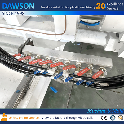 Μηχανή μονοσταθμού 20L 23L 25L HDPE Jerry Can Extrusion Blow Molding