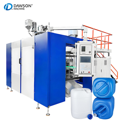Προσαρμόσιμη αυτόματη 15L 20L 25L HDPE Jerry Can Blow Molding Machine Μηχανή κατασκευής πλαστικών δοχείων