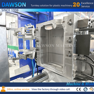 Προσαρμόσιμη αυτόματη 15L 20L 25L HDPE Jerry Can Blow Molding Machine Μηχανή κατασκευής πλαστικών δοχείων