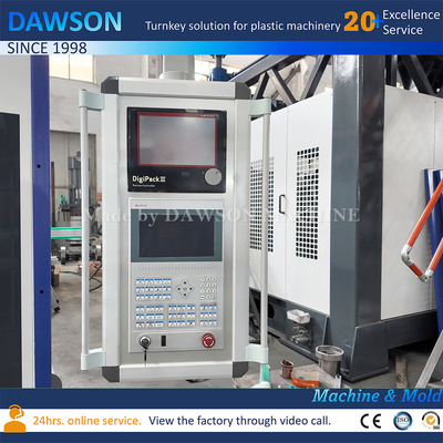 Μεγάλη ταχύτητα 2L 3L Jerrycan Blow Molding Machine Φιάλη παρασκευή Εξτρούσιας πλαστικής μηχανής αναρρίχησης