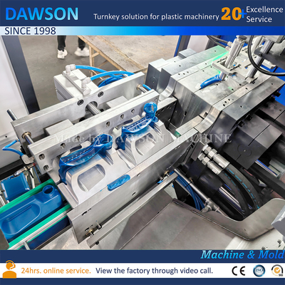 Μεγάλη ταχύτητα 2L 3L Jerrycan Blow Molding Machine Φιάλη παρασκευή Εξτρούσιας πλαστικής μηχανής αναρρίχησης