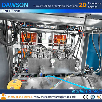 Μηχανή Εκτόξευσης Φιαλών Διπλού Σταθμού Υψηλής Ταχύτητας HDPE για Απορρυπαντικά Πλυντηρίου