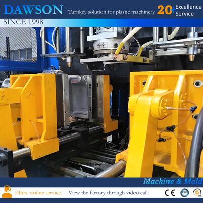 HDPE PP Πλαστικό επεξεργασμένο μηχανή χύτευσης για 5 λίτρα Jerry Can Engine Oil Bottle Chemical Container Manufacturing