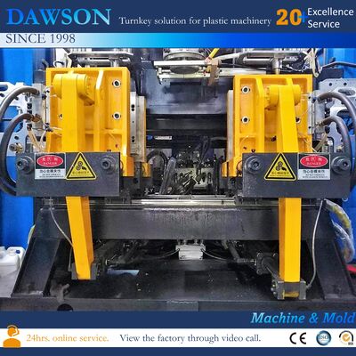 HDPE PP Πλαστικό επεξεργασμένο μηχανή χύτευσης για 5 λίτρα Jerry Can Engine Oil Bottle Chemical Container Manufacturing