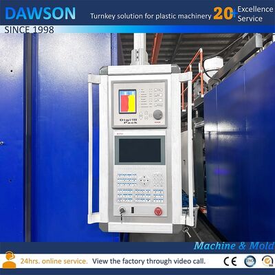 Στροφή LD αναλογία 24 11kw αντλία πετρελαίου ισχύς κινητήρα HDPE Jerry Can μπουκάλι μηχανή φυσήματος 10 15 20 25 30L εκχύλισμα μηχανή χύτευσης