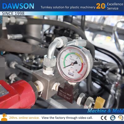 Μηχανή χύτευσης με εμφύσηση εξώθησης για πλαστικά δοχεία HDPE 10L 15L 20L 25L 30L EVA, πλήρως αυτόματη, με δύναμη σύσφιξης 270 kN