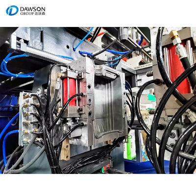 Μηχανή χύτευσης με εμφύσηση με υδραυλικό σερβοκινητήρα που παράγει πλαστικό δοχείο λαδιού HDPE 20 λίτρων μονής θέσης