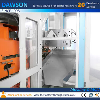 Πλήρως Ηλεκτρικό Μηχάνημα Φυσητής Εξώθησης Διπλής Σταθμής HDPE για Δοχεία 3L 5L