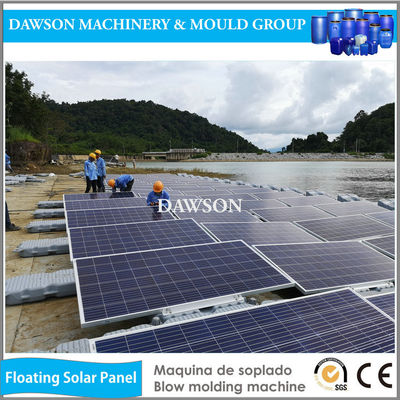 HDPE πλαστική επιφάνεια νερού που επιπλέει την ηλιακή τοπ κατασκευή συστημάτων ηλιακού πλαισίου εκτίμησης από τη μηχανή σχήματος χτυπήματος