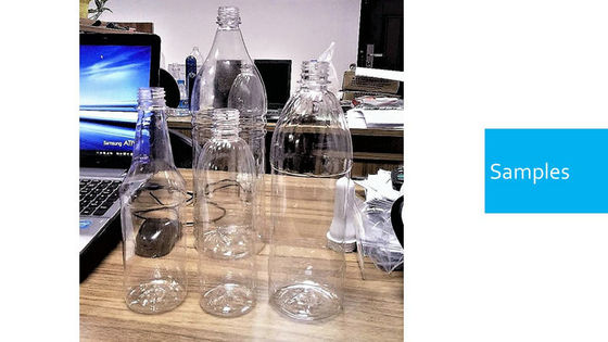 4 μηχανή σχήματος μπουκαλιών νερό κατανάλωσης χυμού μηχανών σχηματοποίησης χτυπήματος μπουκαλιών νερό της Pet κοιλοτήτων
