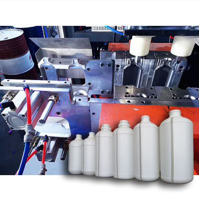 μηχανή σχηματοποίησης χτυπήματος εξώθησης μπουκαλιών νερό πετρελαίου πλαστικών εμπορευματοκιβωτίων PE 2L 4L 5L PP